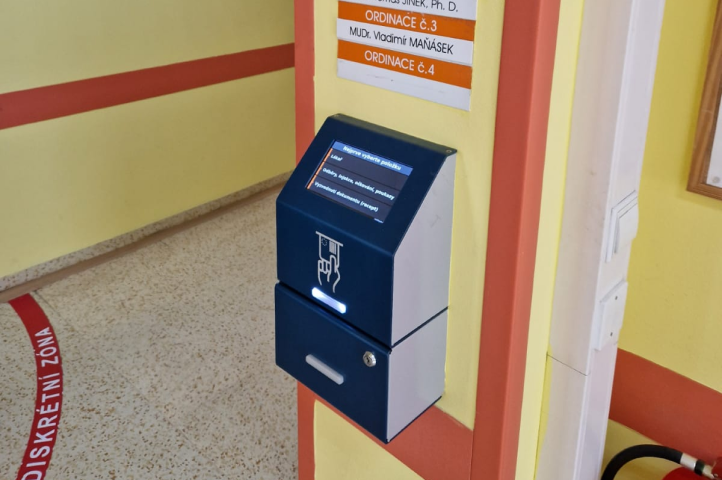Kiosek v čekárně